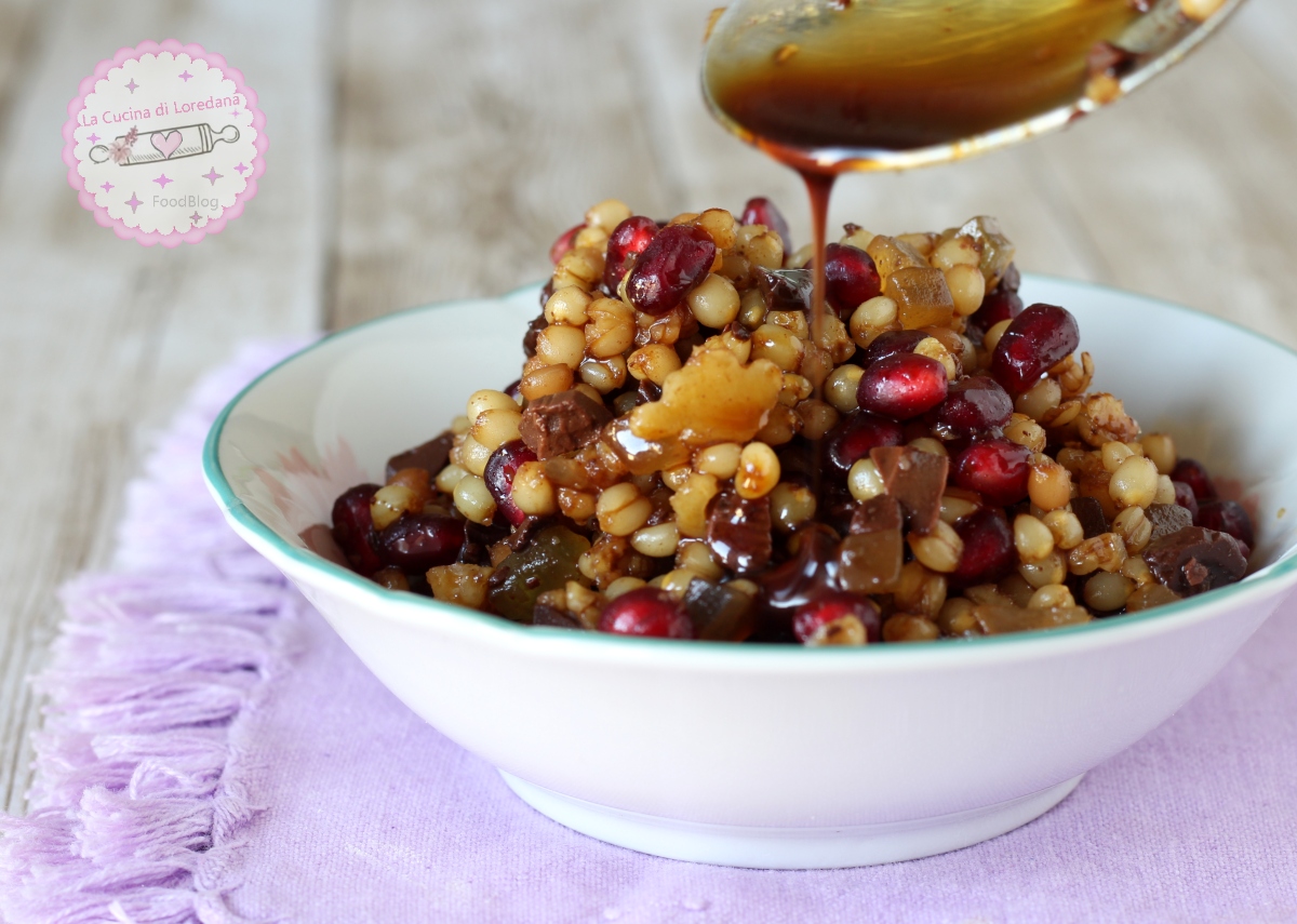 EL GRANO COCIDO el dulce pugliese para el 2 de noviembre