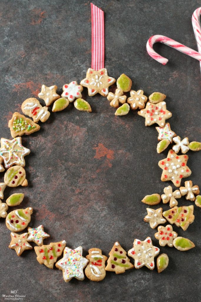 Guirnalda de galletas especiadas