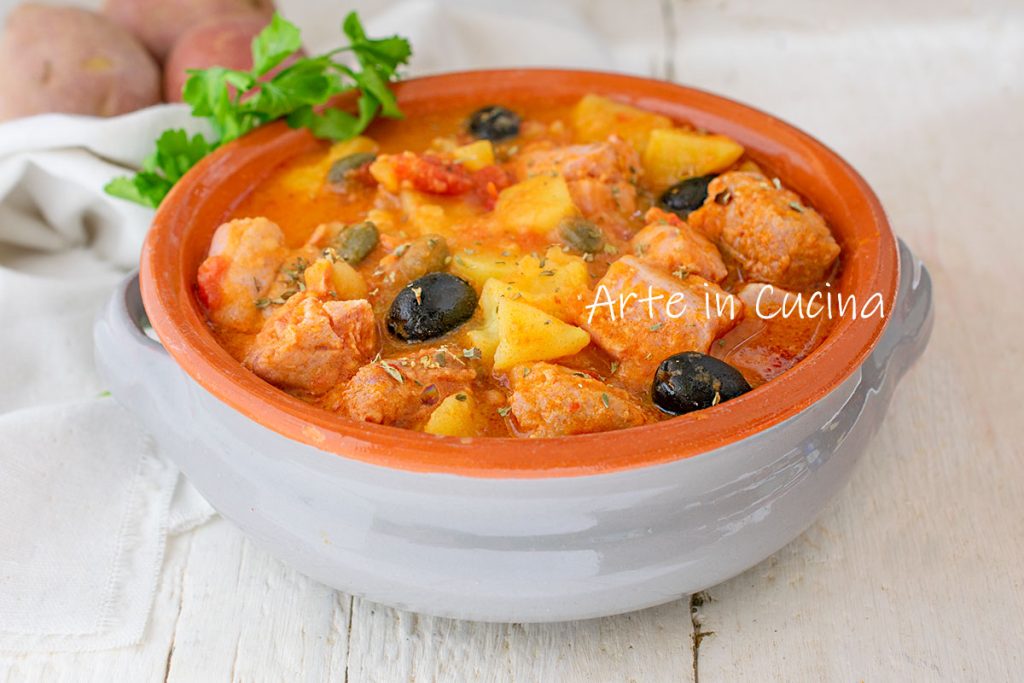 Guiso de atún y patatas