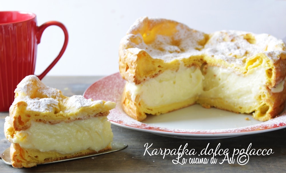 tarta karpatka dulce polaco