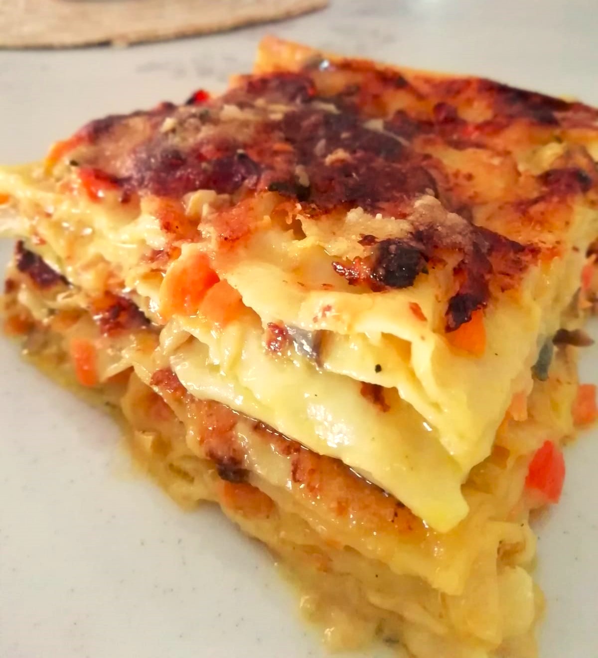 LASAÑA DE VERDURAS con freidora de aire