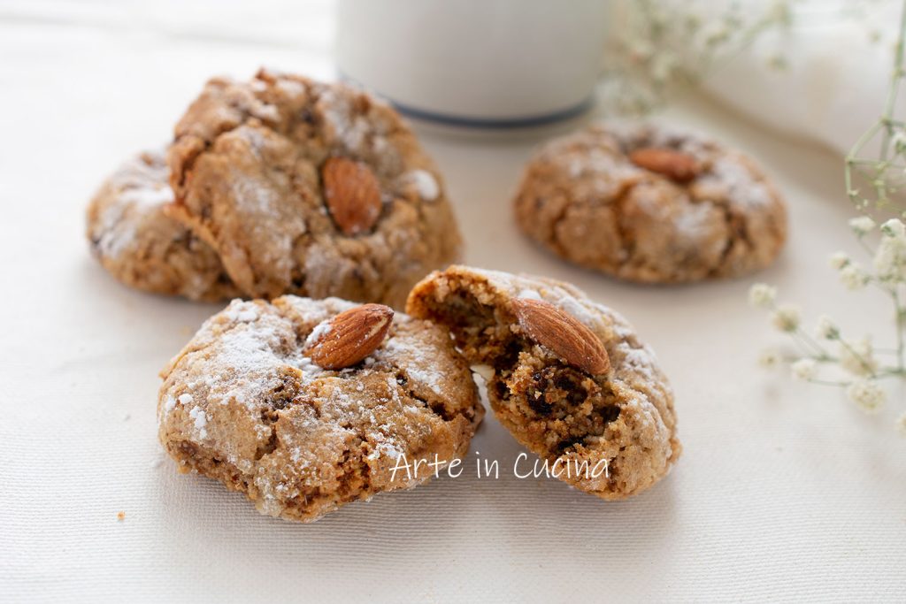 Mandorlette al café galletas suaves rápidas