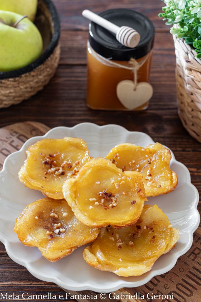 manzanas en hojaldre