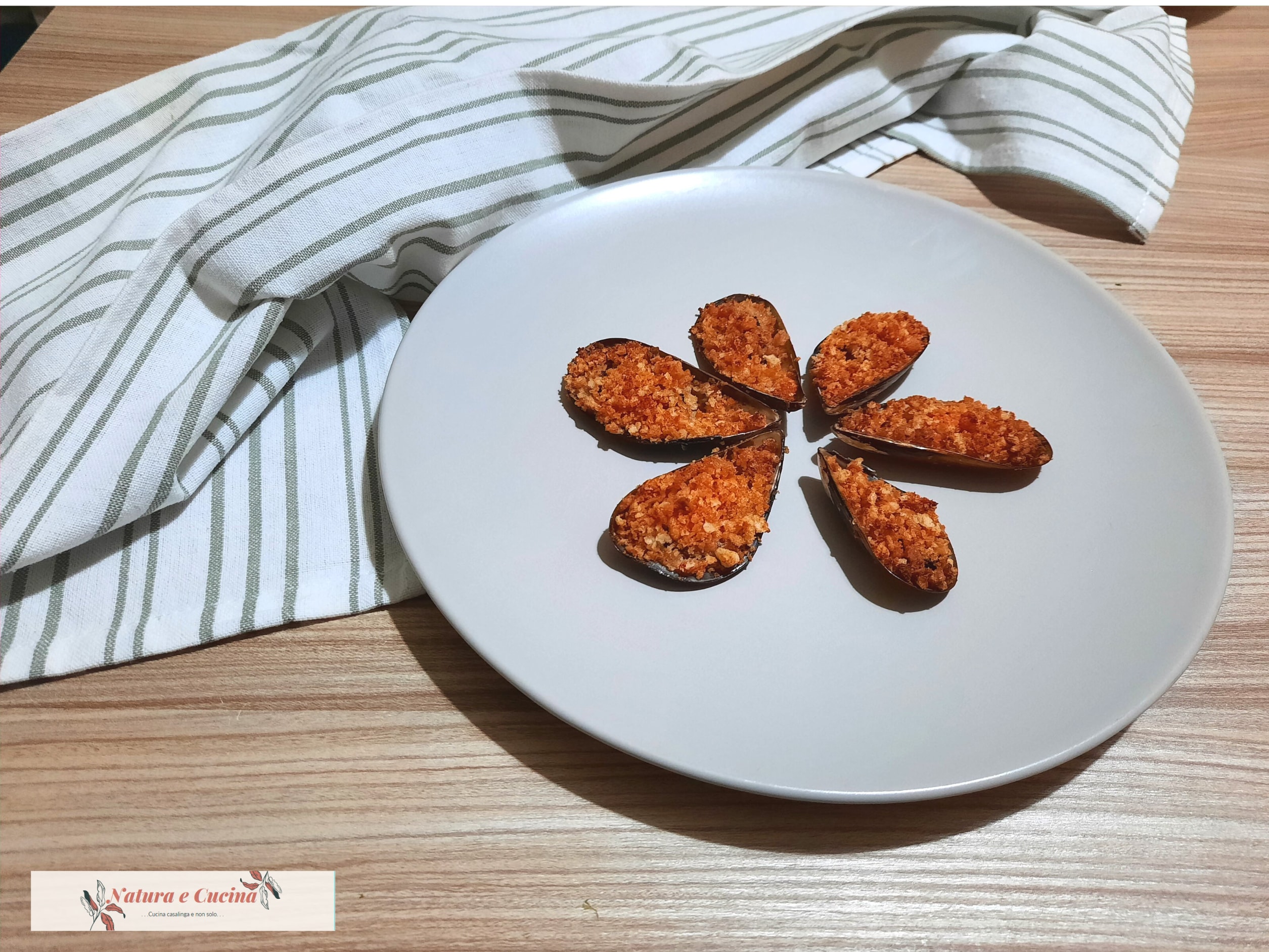 Mejillones gratinados