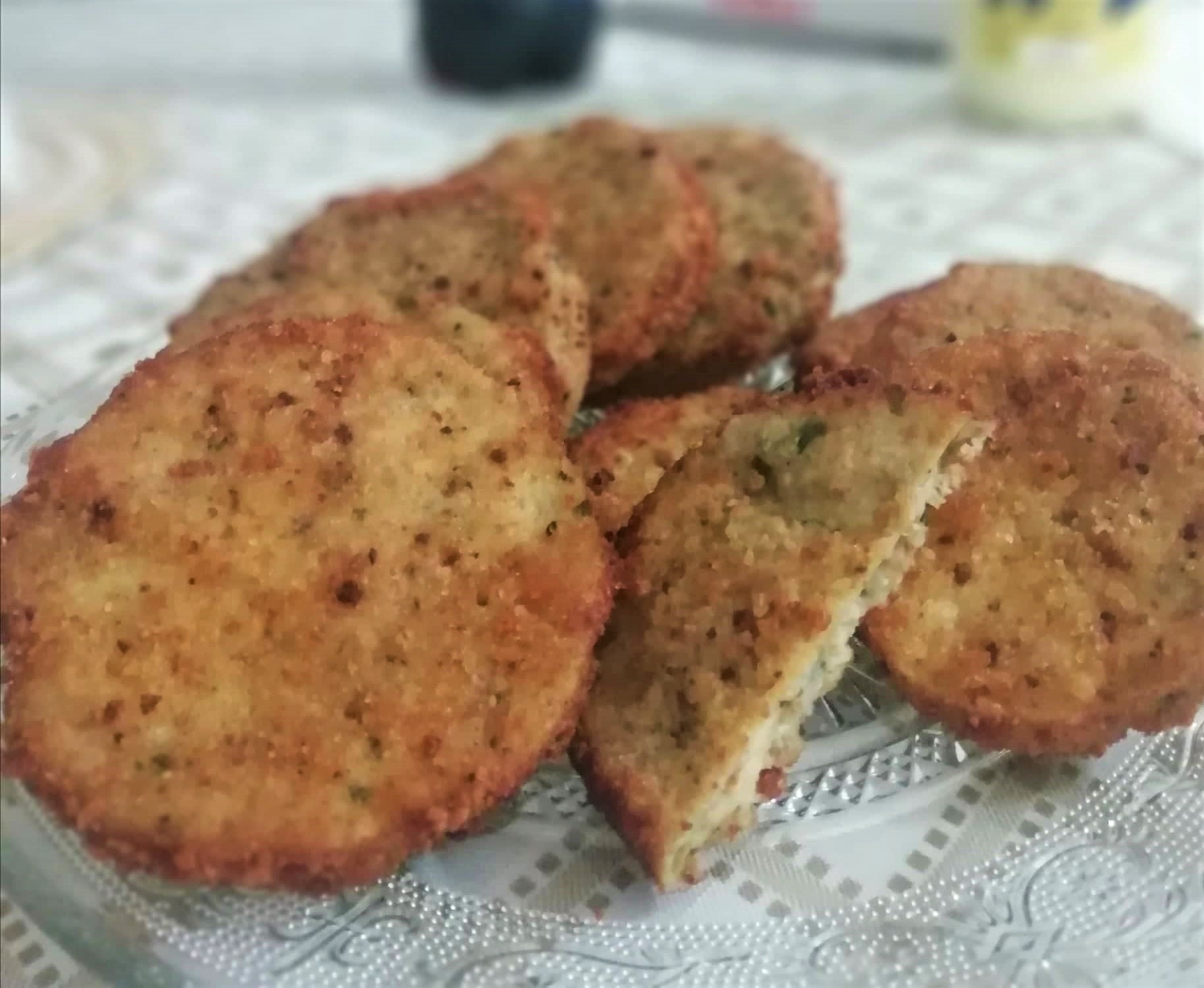 MILANESAS DE BERENJENA fritas