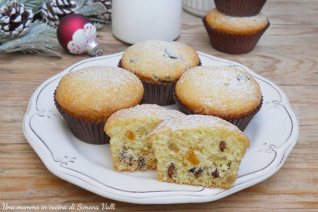 muffins navideños rápidos