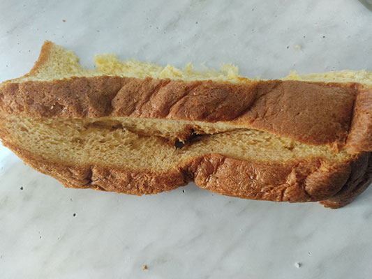 Rollitos de pandoro al café