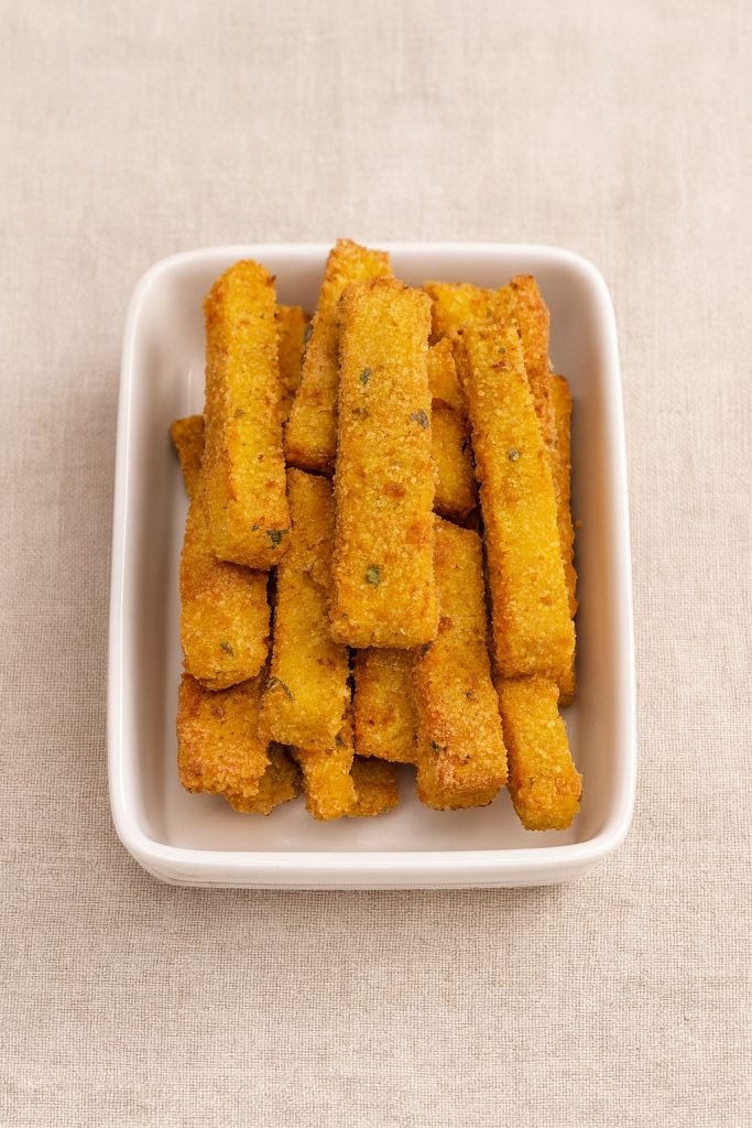 palitos de calabaza en freidora de aire