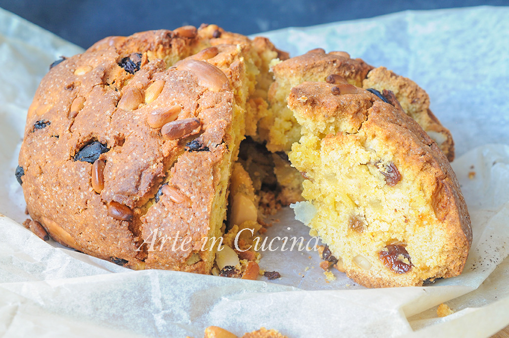 PANDOLCE GENOVÉS BAJO receta fácil y rápida