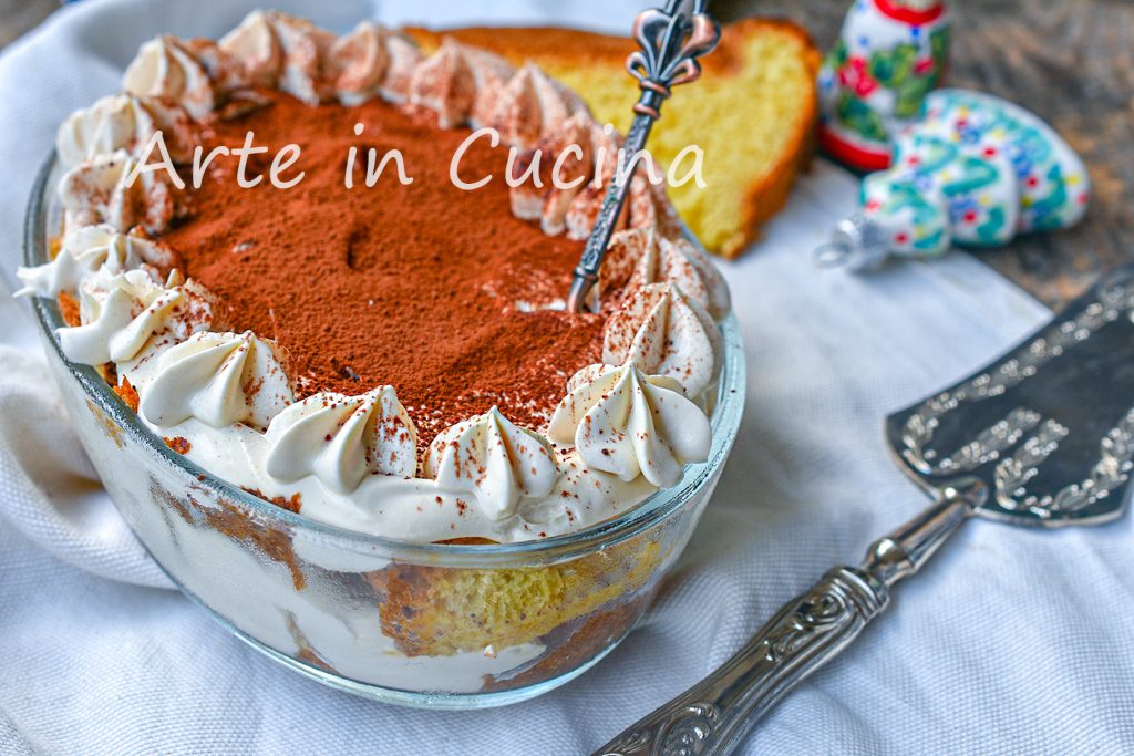 Pandoromisú paraíso dulce rápido en 10 minutos tiramisú café