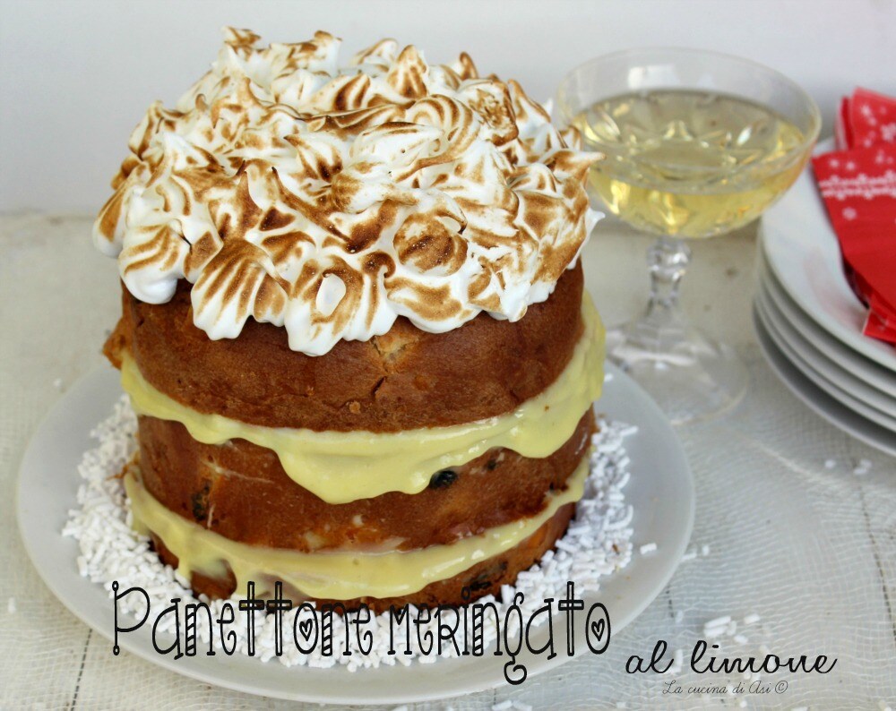 panettone merengado al limón