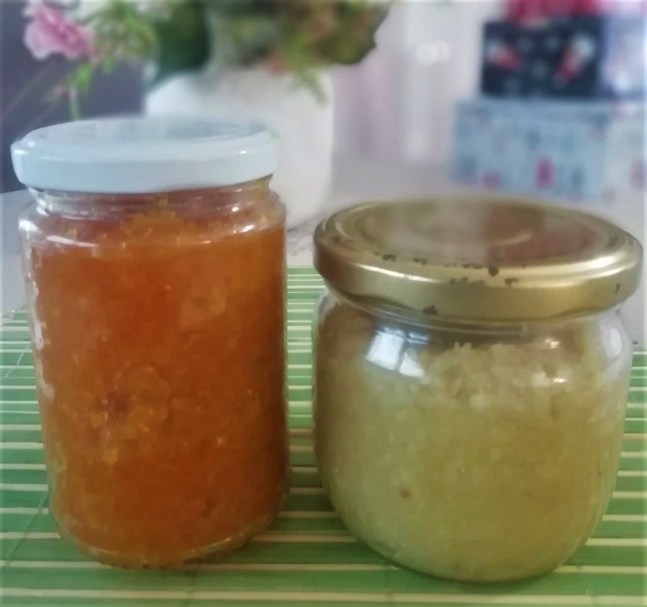 PASTA DE NARANJA y PASTA DE LIMÓN