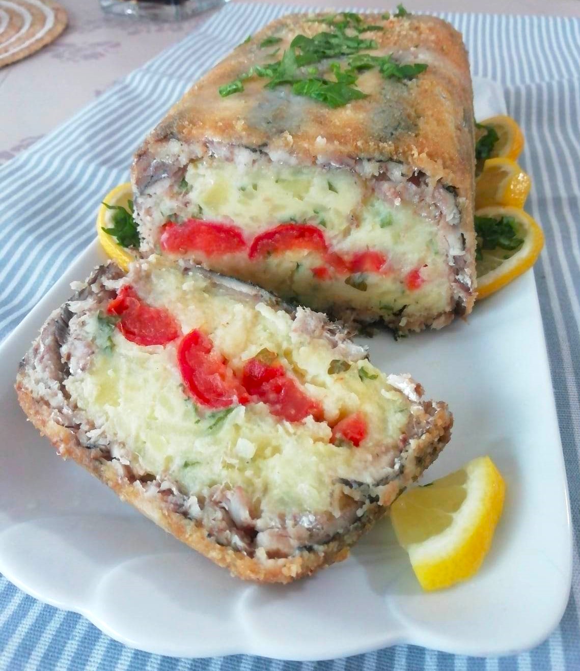 PASTEL DE SARDINAS con patatas