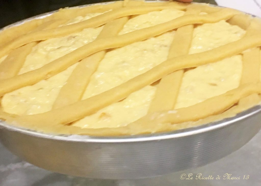 Pastiera de almendras