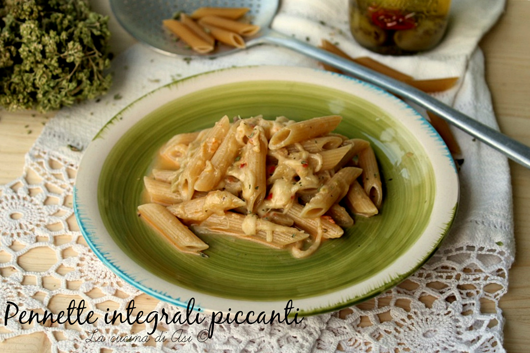 Penne integrales picantes y rapidísimas