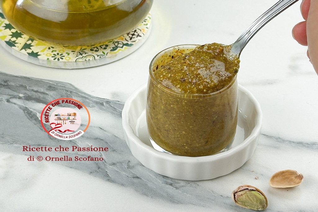 receta pesto de pistachos