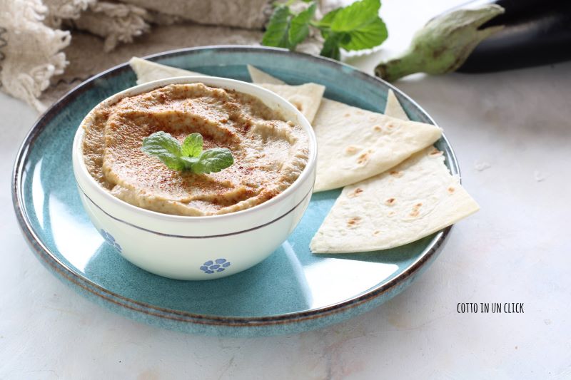 babaganoush receta del caviar de berenjenas