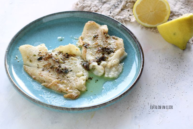filetes de lenguado a la meunière