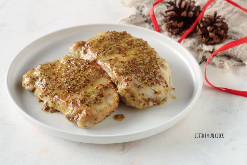 lomo a la mostaza y limón en sartén