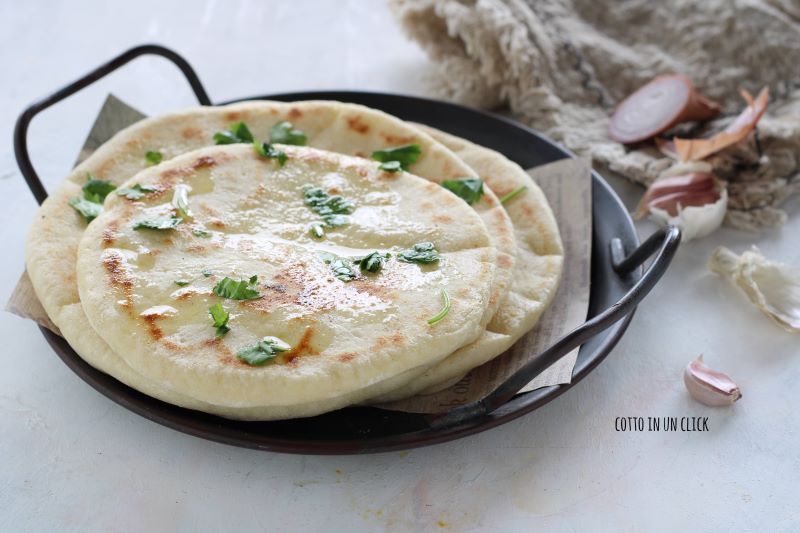 naan pan tradicional indio