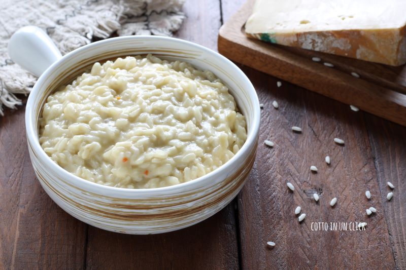 risotto a la valdostana en olla a presión