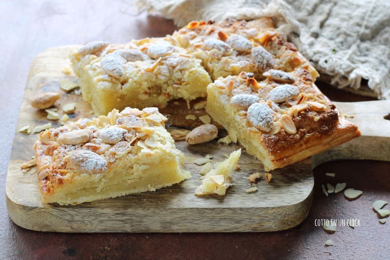 strudel de frangipane rápido y delicioso