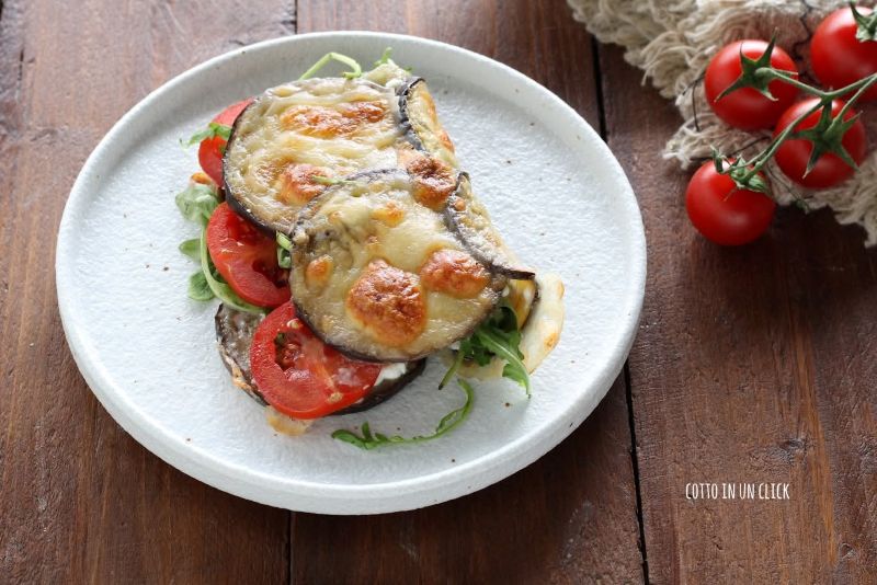 Tostadas de berenjena