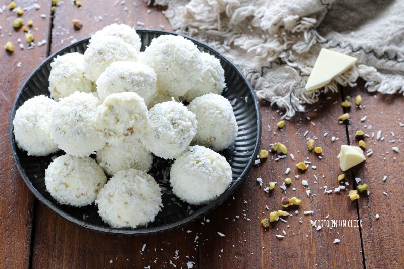 trufas de chocolate blanco y mascarpone