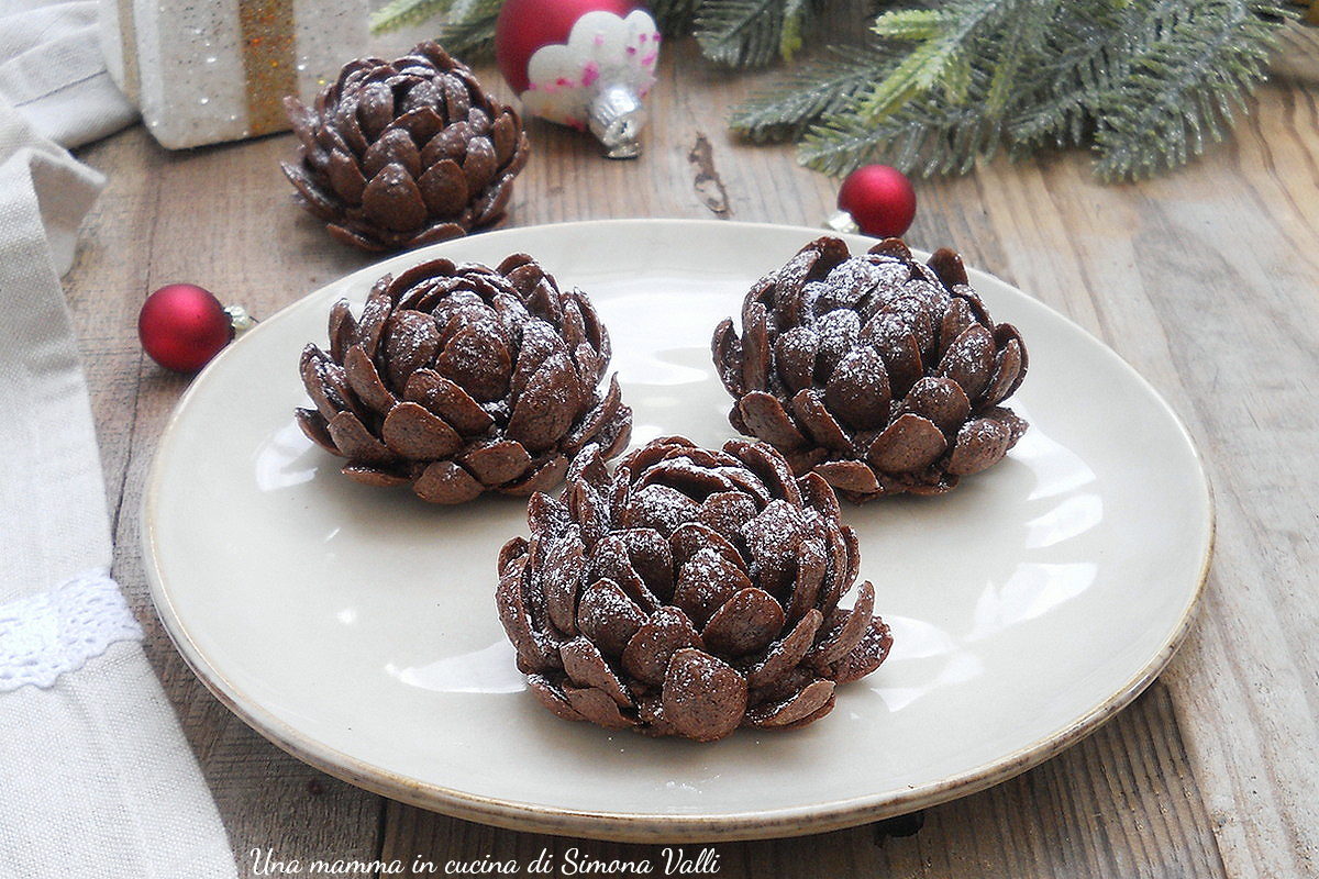 Galletas con forma de piña