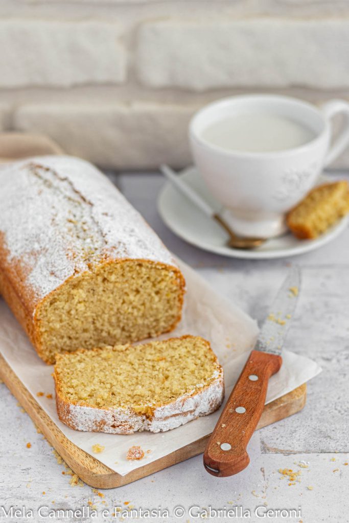 plumcake con leche de coco