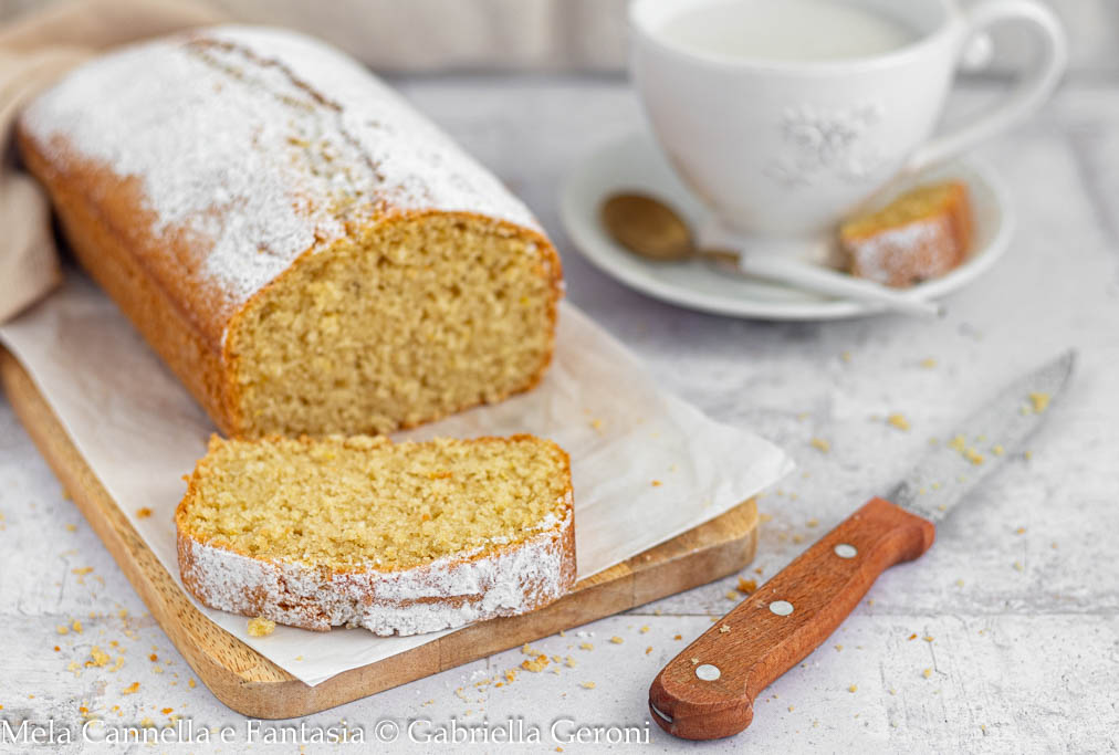 Plumcake con leche de coco muy esponjoso y sin mantequilla