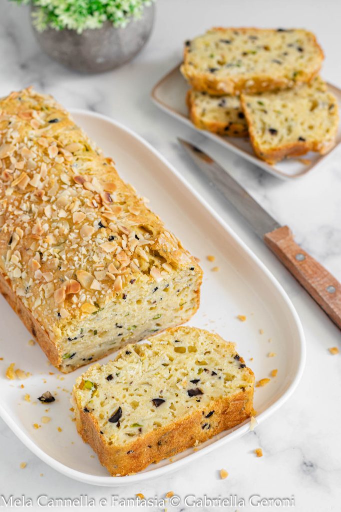 plumcake de calabacines