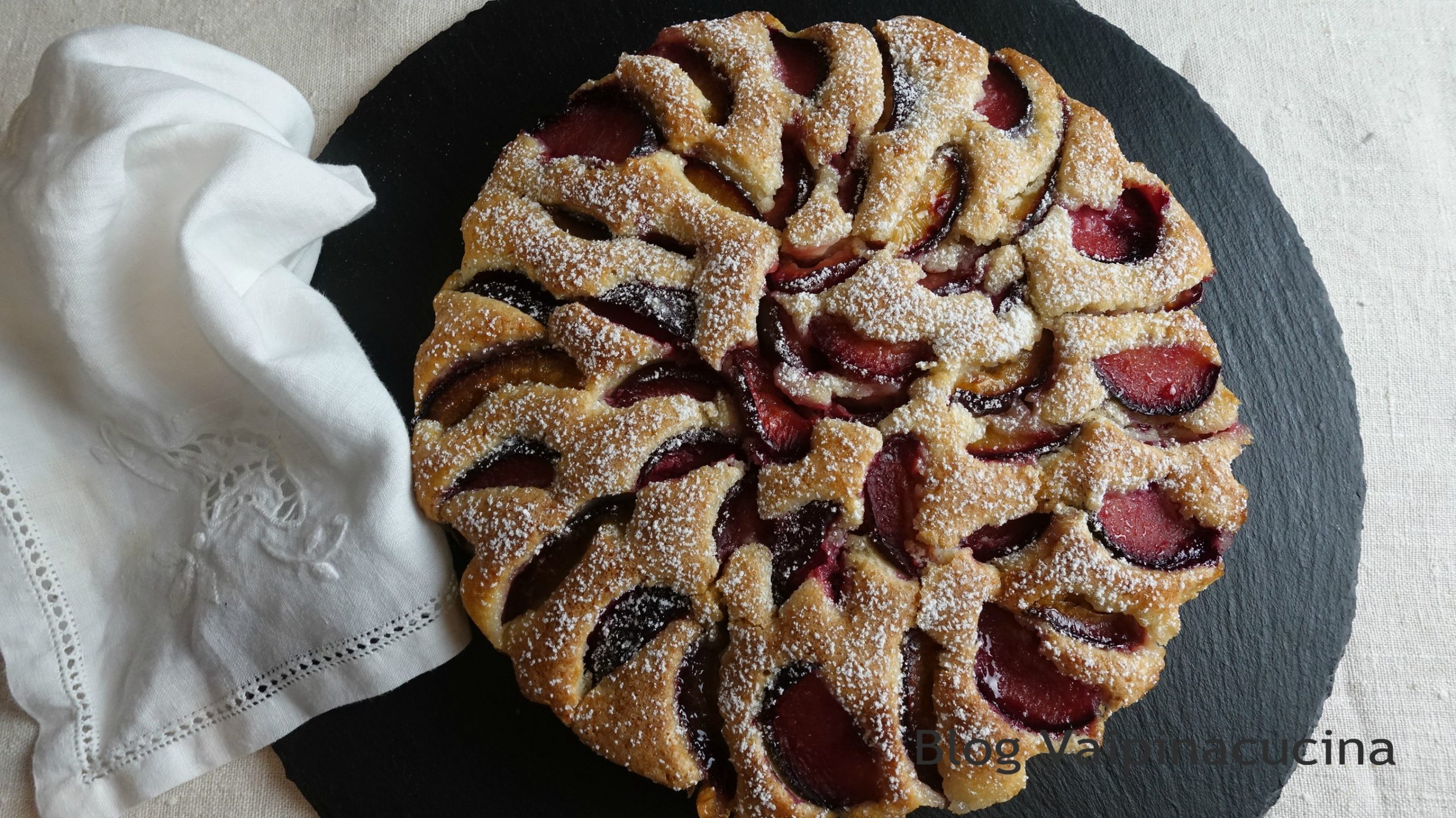 Tarta Dulce de Ciruela