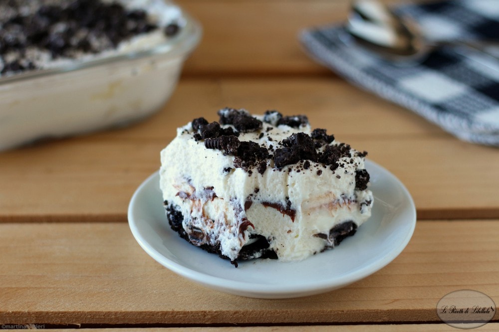 Postre con Oreo y Nutella