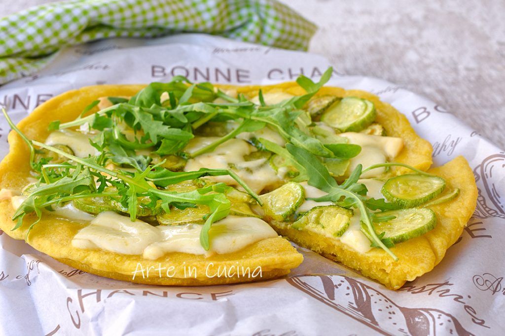 Quiche en sartén con calabacines rápida