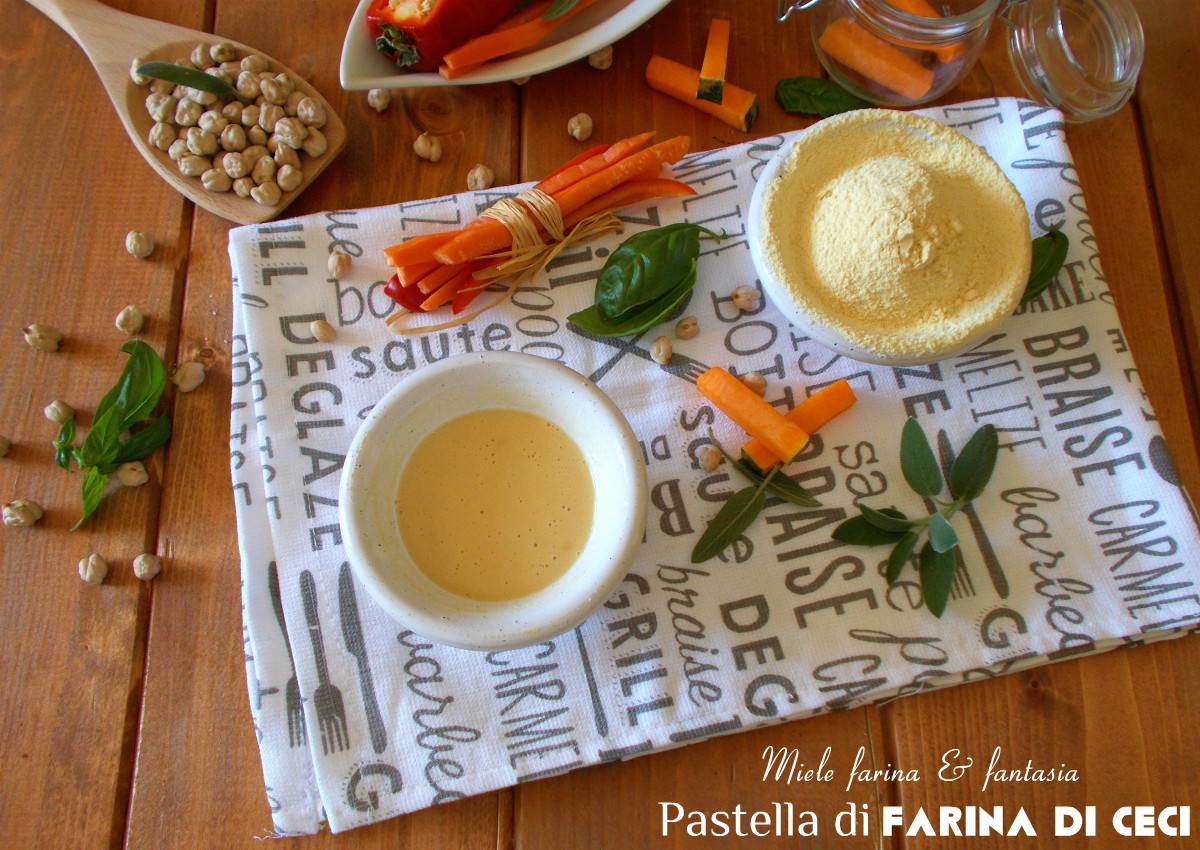 Rebozado para frituras con harina de garbanzo