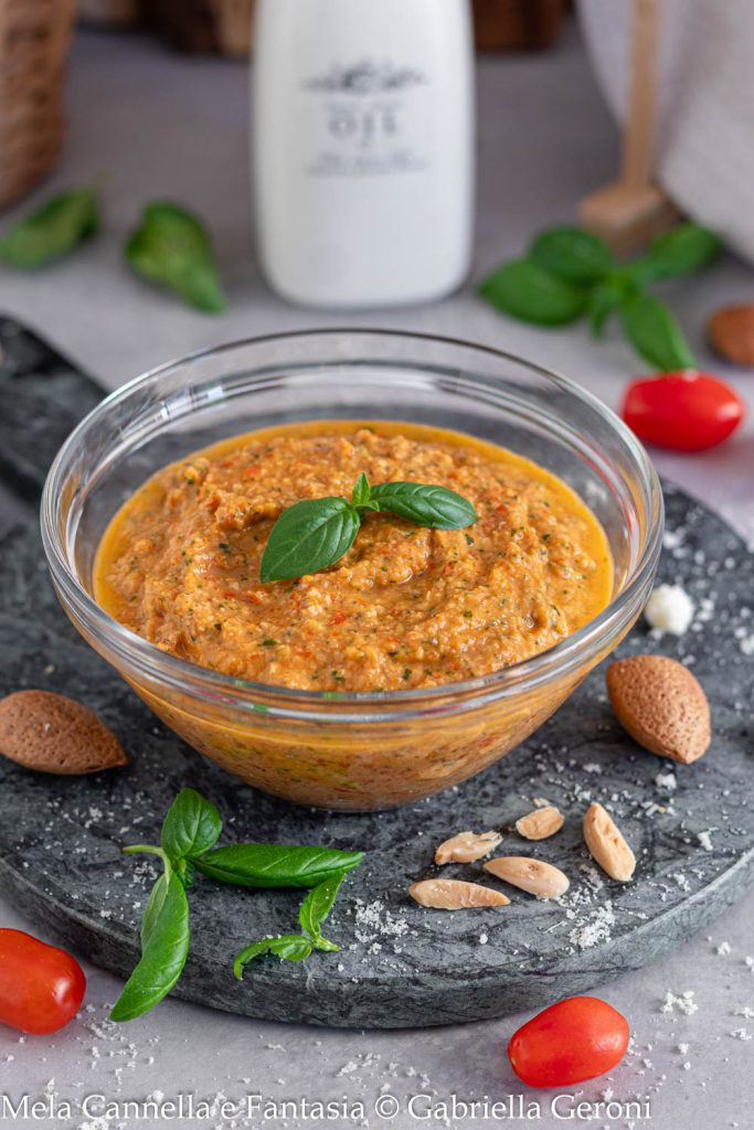 receta pesto siciliano