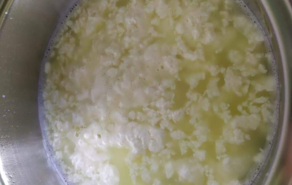 La ricotta hecha en casa de RitaAmordicucina