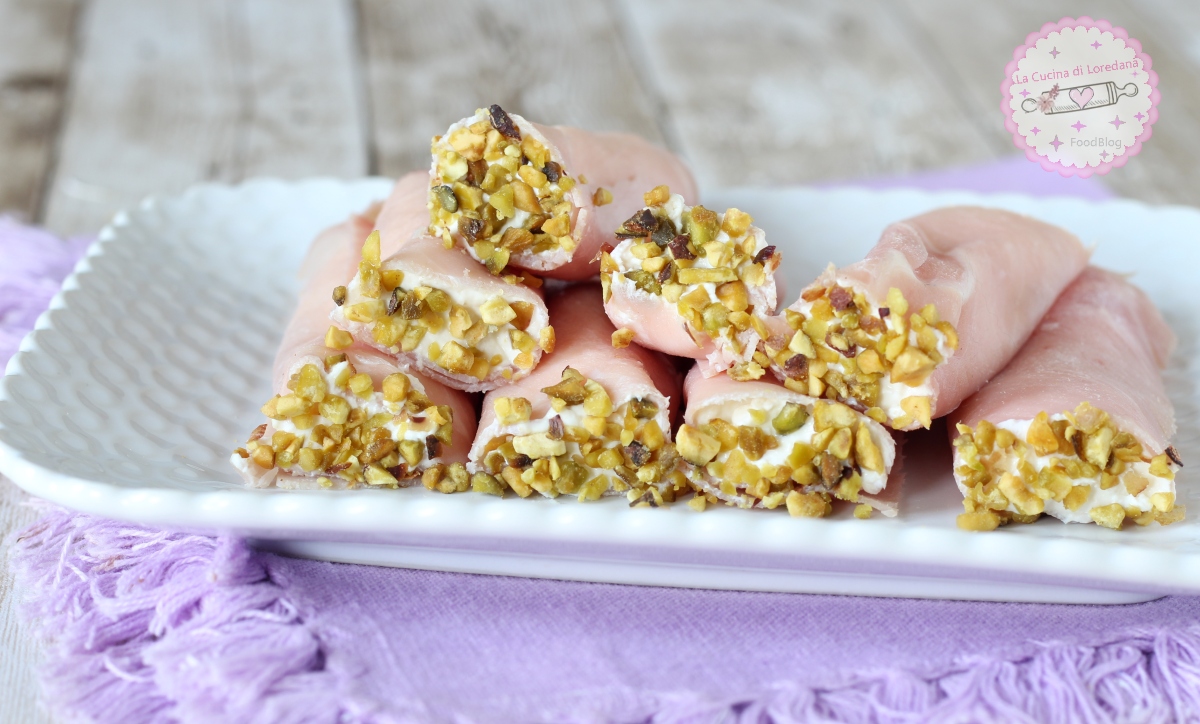 ROLLITOS DE JAMÓN COCIDO el entrante frío más sencillo y más bueno