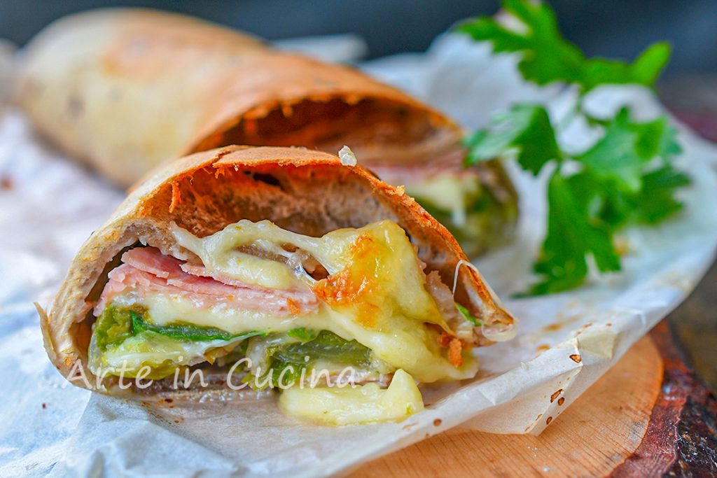 Rollo de aceitunas con escarola entrantes deliciosos rápido rústico Navidad