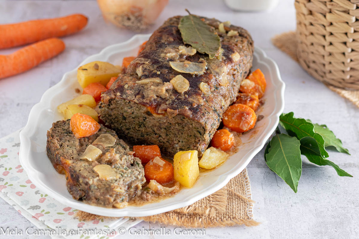 Rollo de espinacas y queso