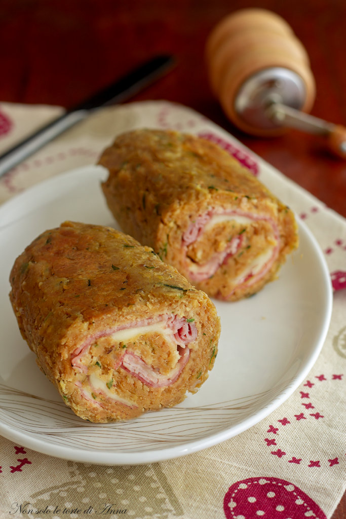 rollo de pollo relleno