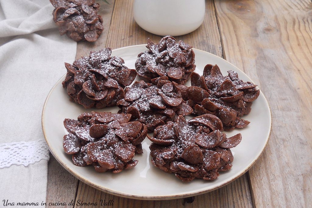 rosas del desierto de chocolate