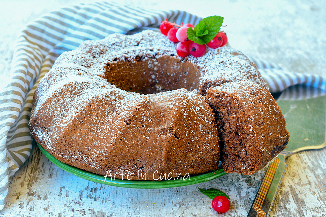 Rosca de cacao sin mantequilla