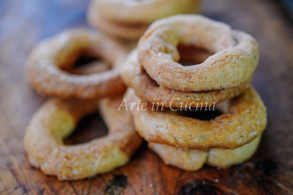 Rosquillas ciociare al vino receta fácil y rápida