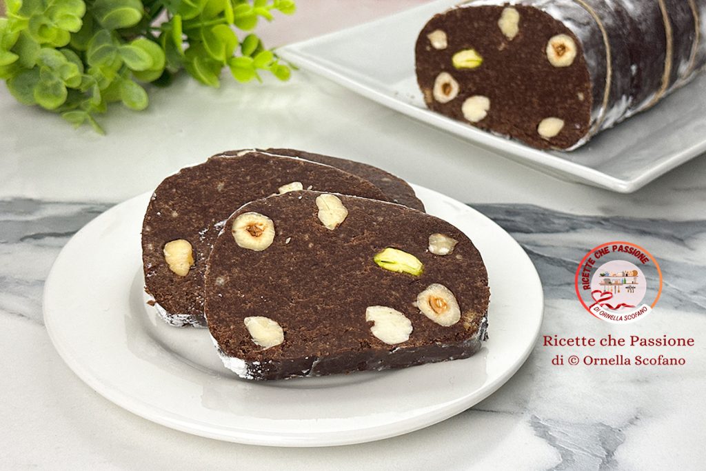 Receta salami de chocolate