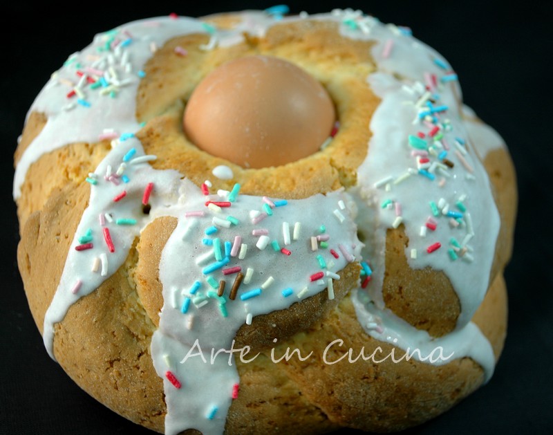 Scarcella de Pascua pugliese dulce rápido