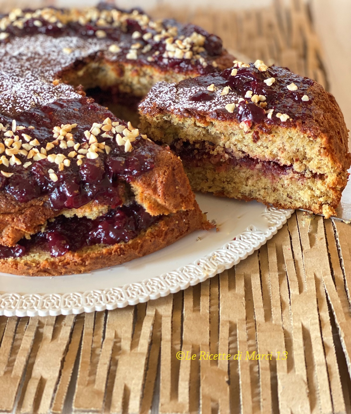 Tarta de trigo sarraceno tirolesa, sin gluten