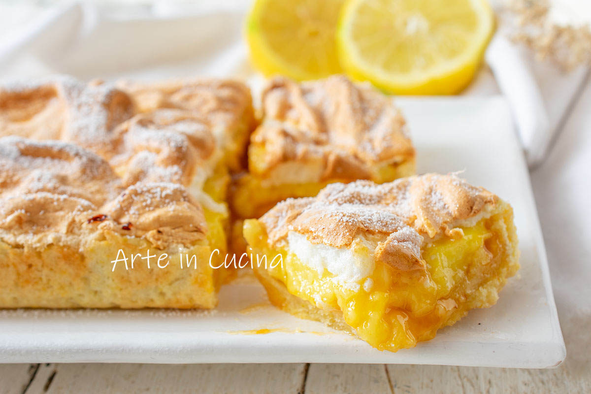 Tarta eslava de limón tarta rápida