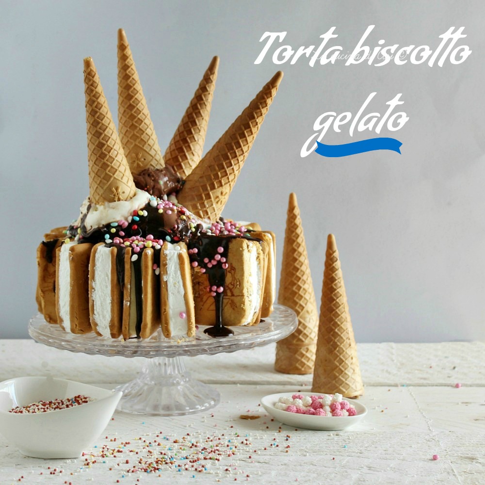 Tarta galleta helada